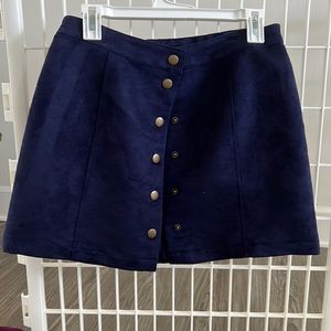 Old Navy navy blue mini skirt